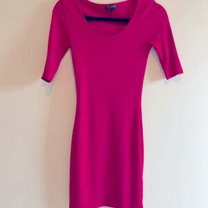 Topshop midi dress